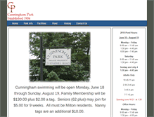 Tablet Screenshot of cunninghampark.org